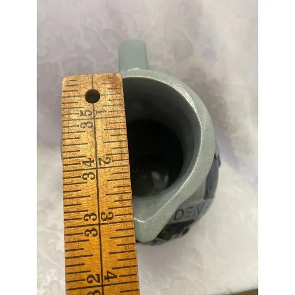 1 Liter Wine Pitcher German Glazed Blue Gray Trink Aus Stein Den Edlen Wein VGUC - Picture 11 of 14